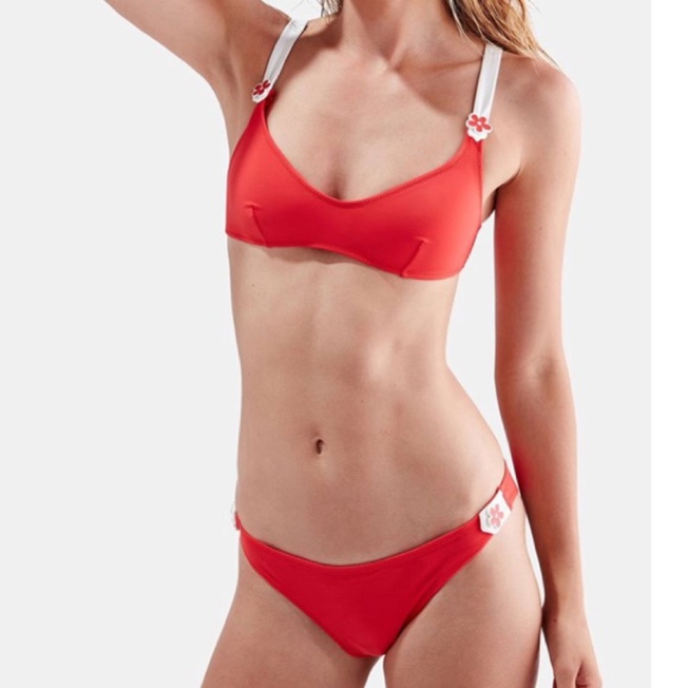 NWT Solid and Striped Tessa Bikini M